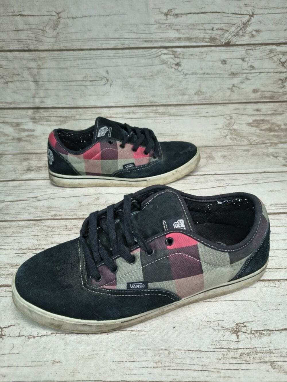 Vans Av Era Plaid Low Top Skate Sneakers Men Size 13